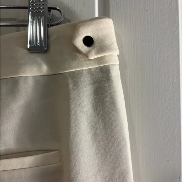 VINCE Double Pleated Cropped trouser pant medium rise - Picture 12 of 12